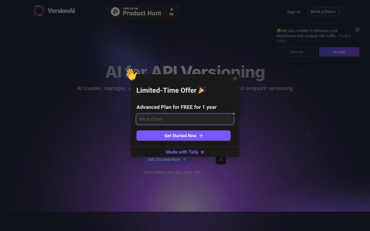 Version AI — preview screenshot