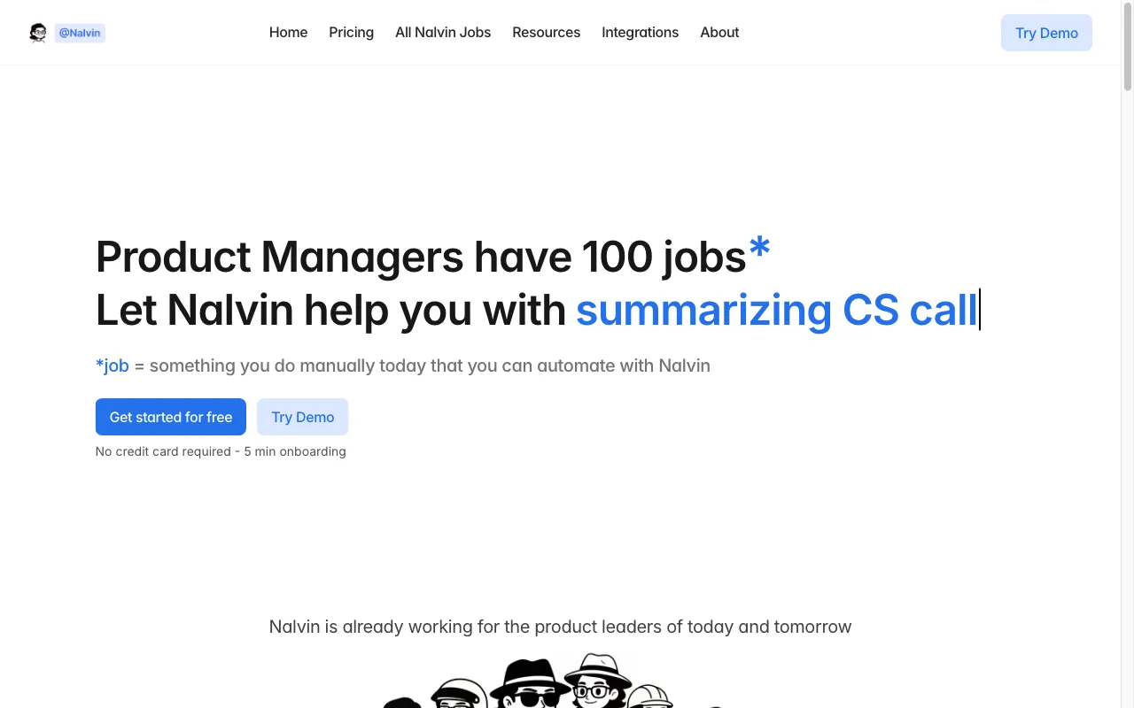 Nalvin — preview screenshot
