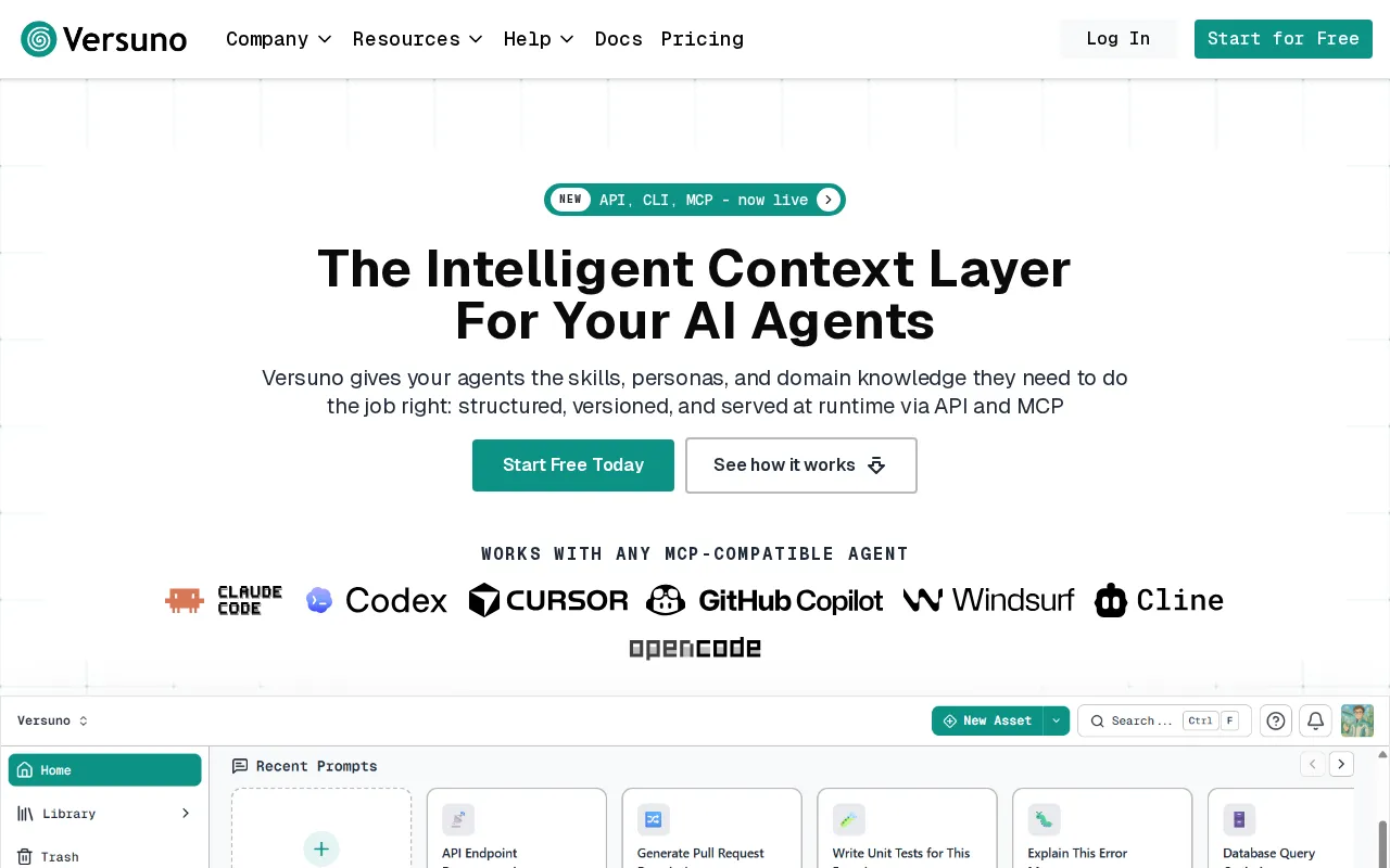Versuno — preview screenshot