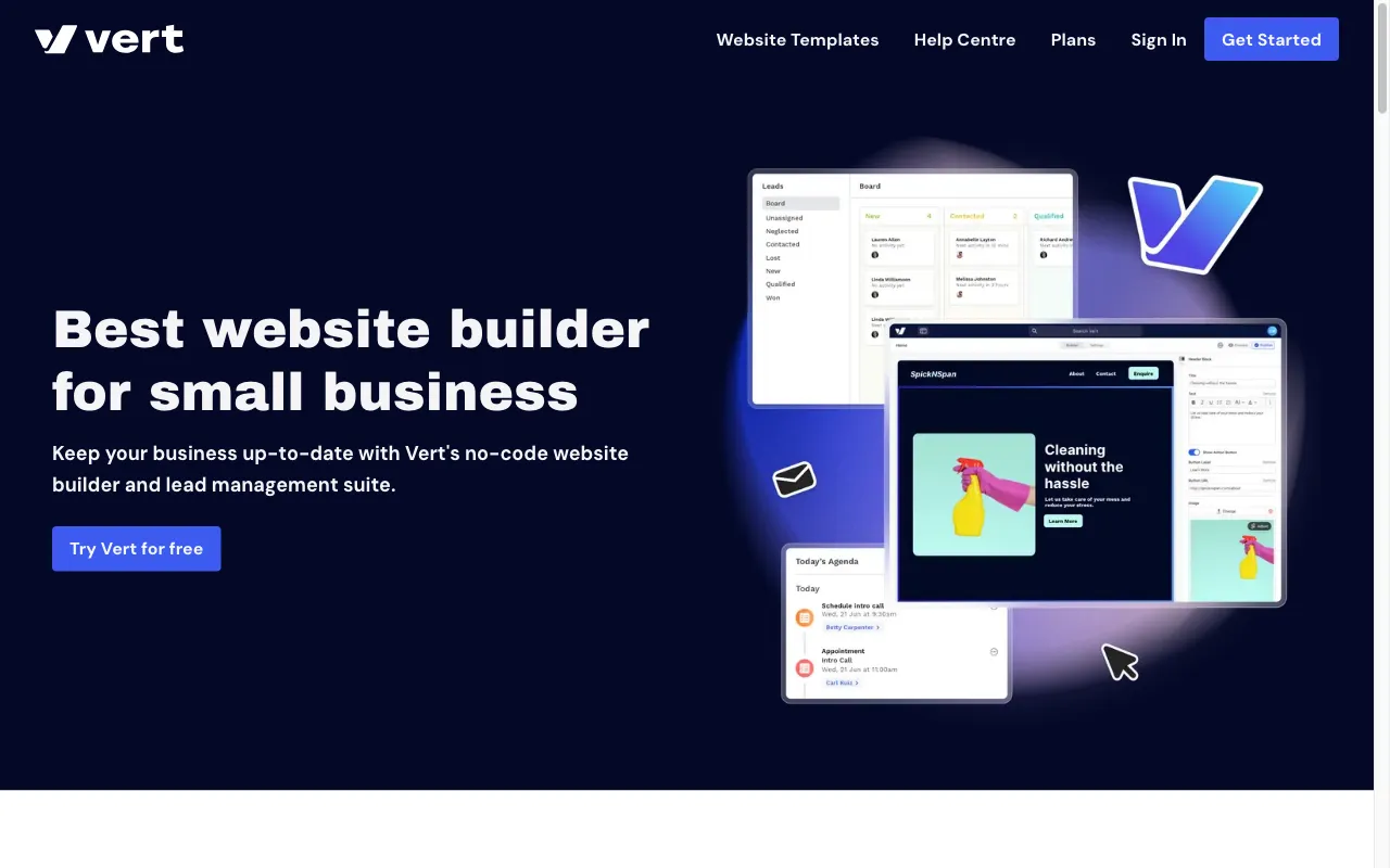 Vert — preview screenshot