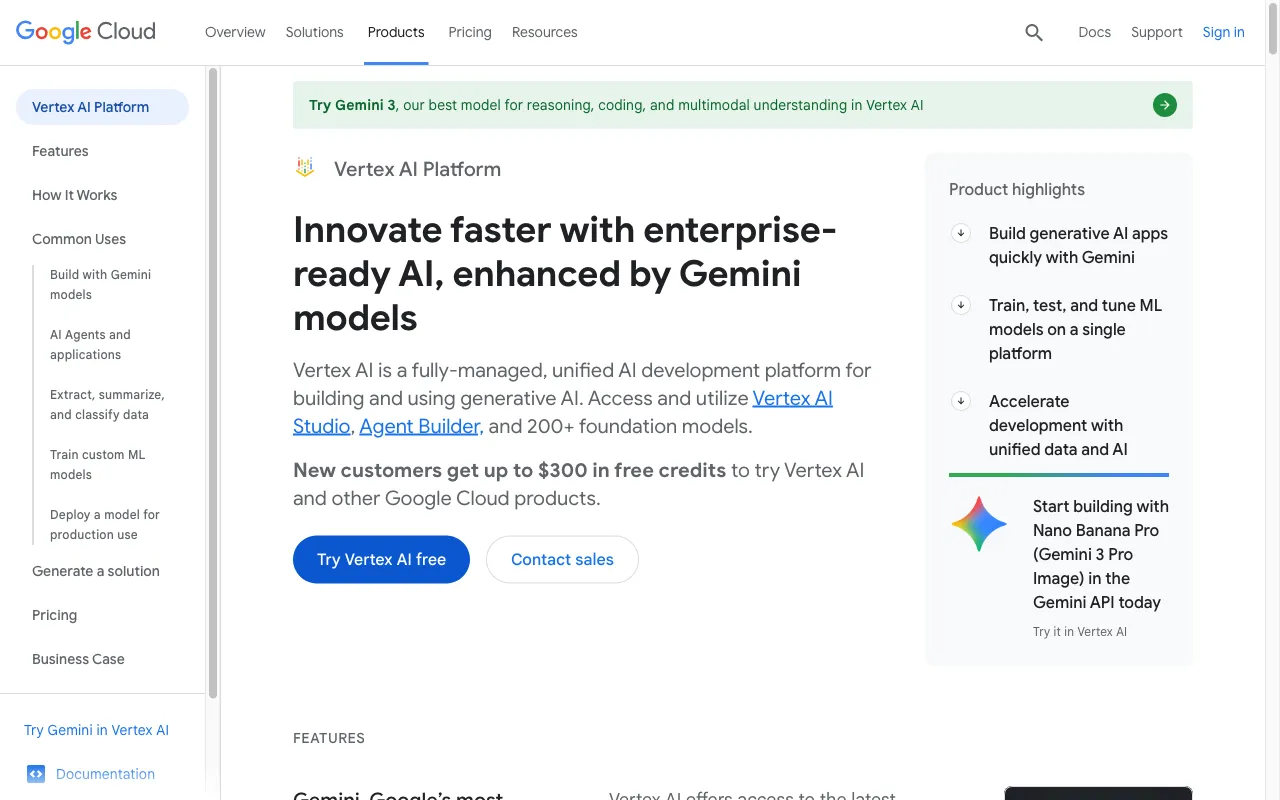 Google Cloud — preview screenshot