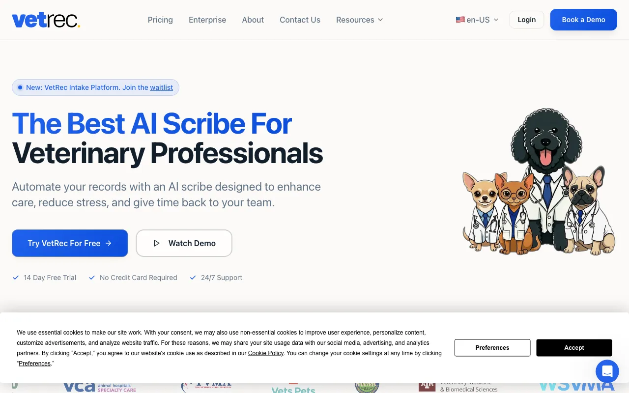 VetRec — preview screenshot