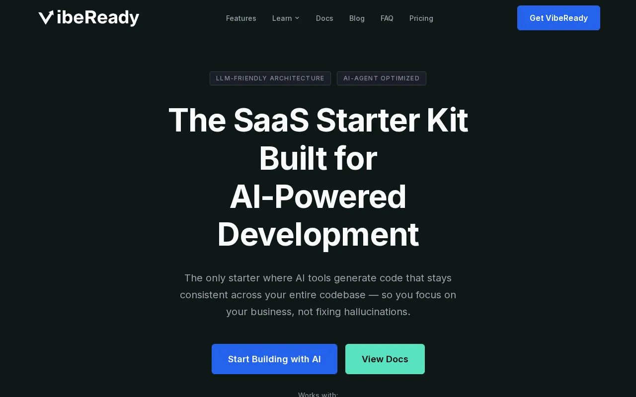 VibeReady — preview screenshot