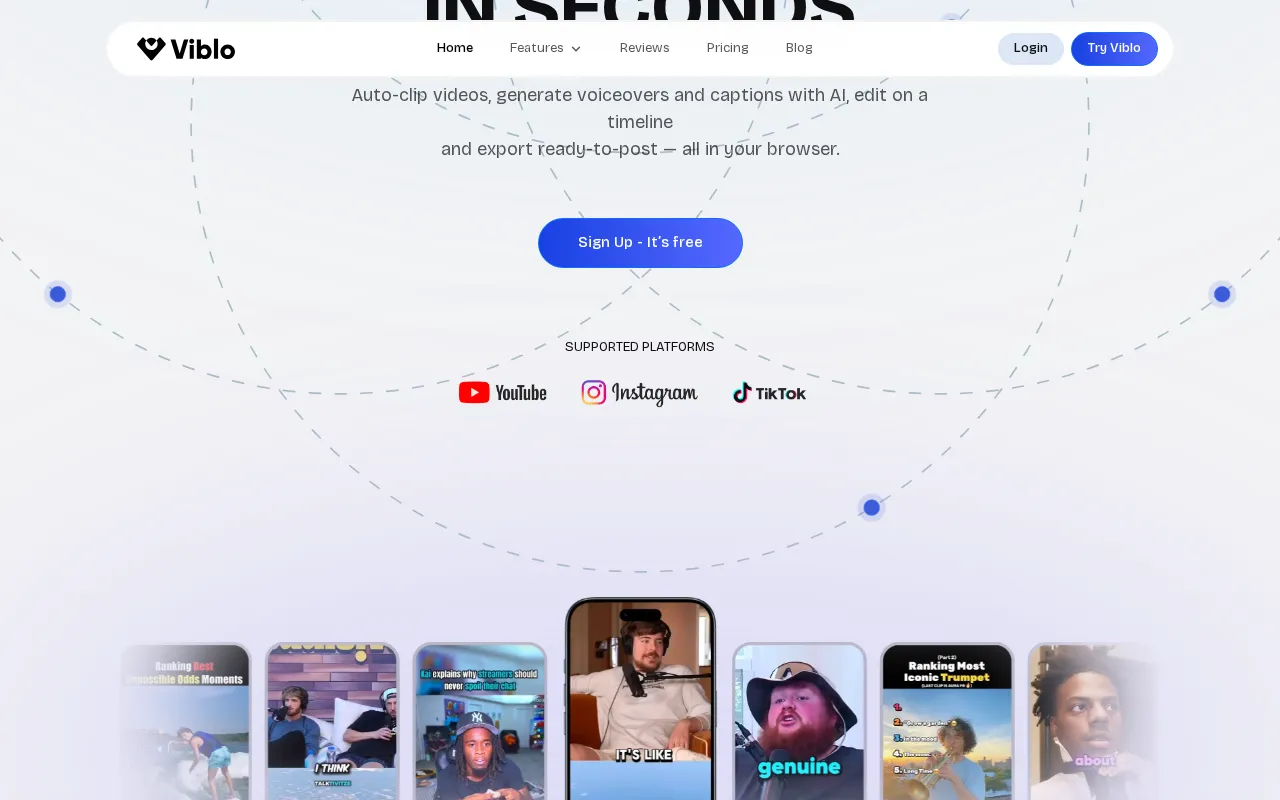 Viblo — preview screenshot