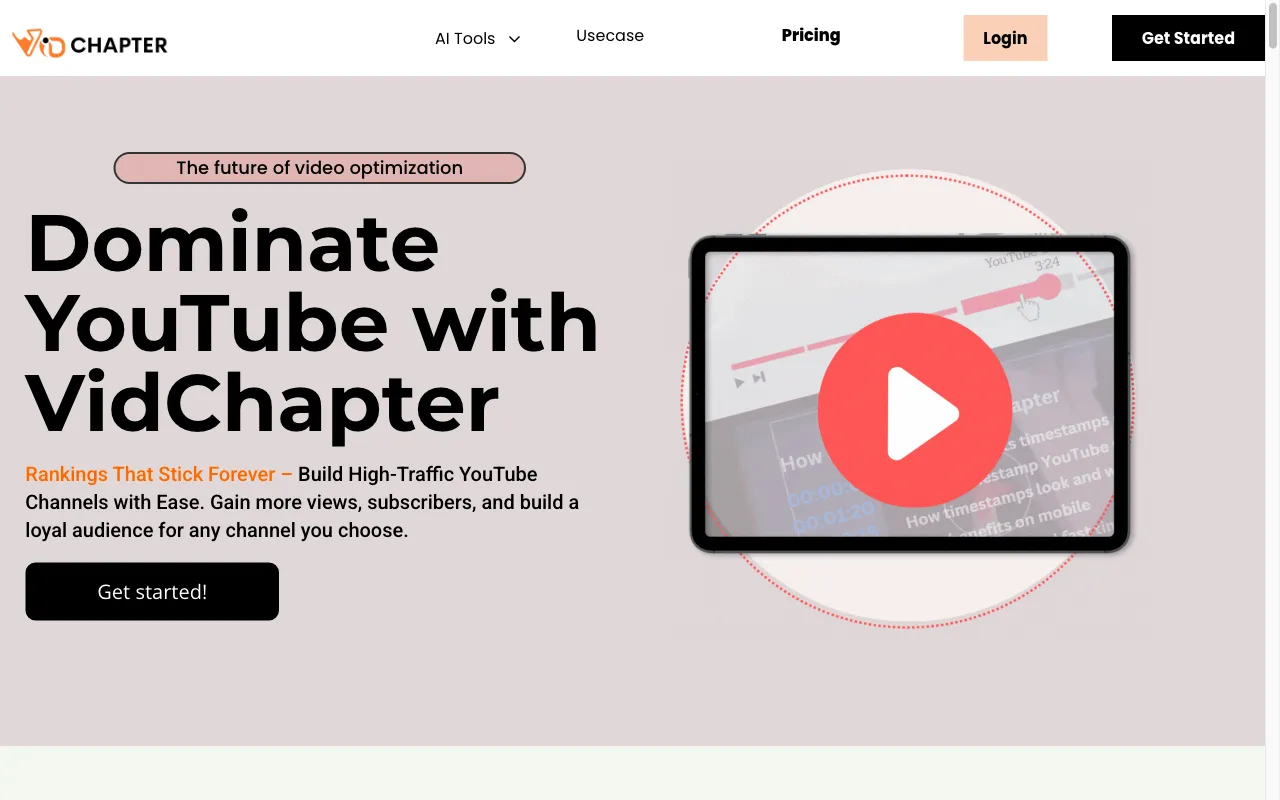 VidChapter — preview screenshot