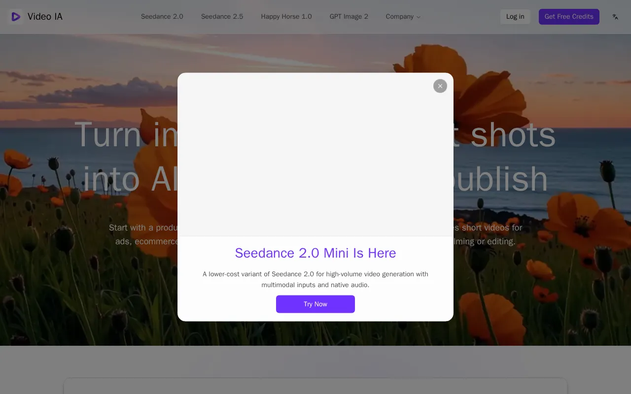 Video IA — preview screenshot
