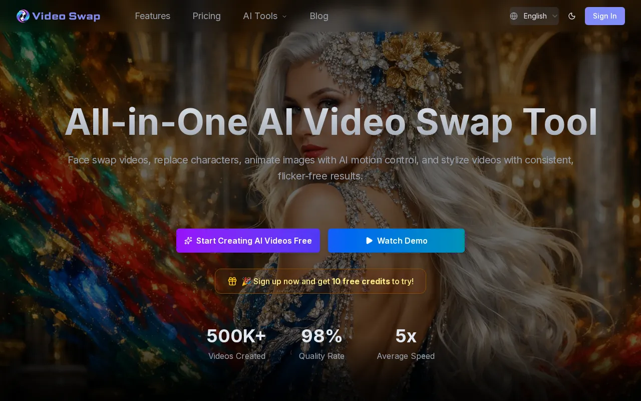 Video Swap — preview screenshot