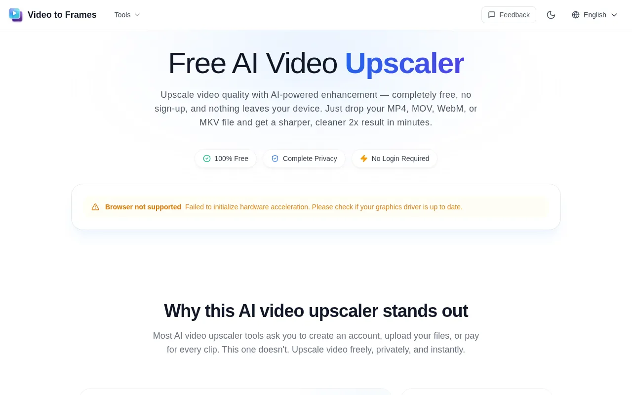 Video to Frames — preview screenshot