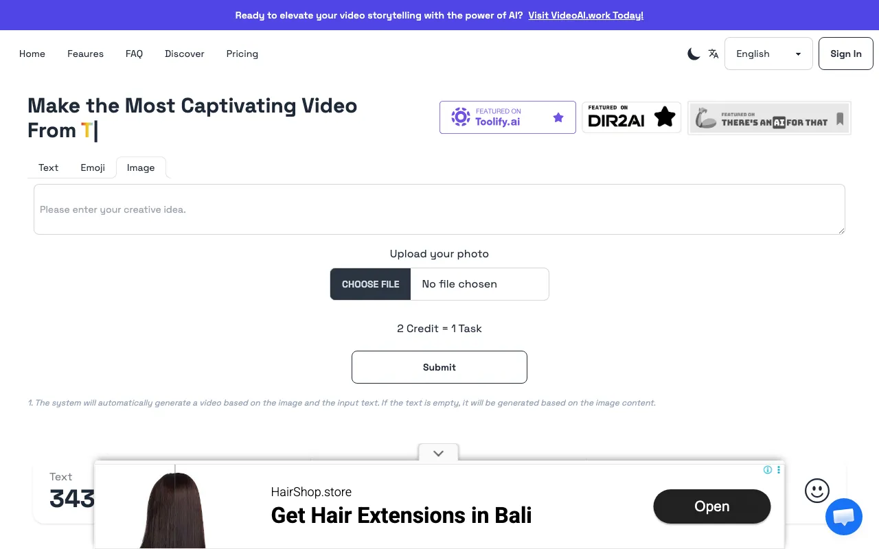 VideoAI — preview screenshot