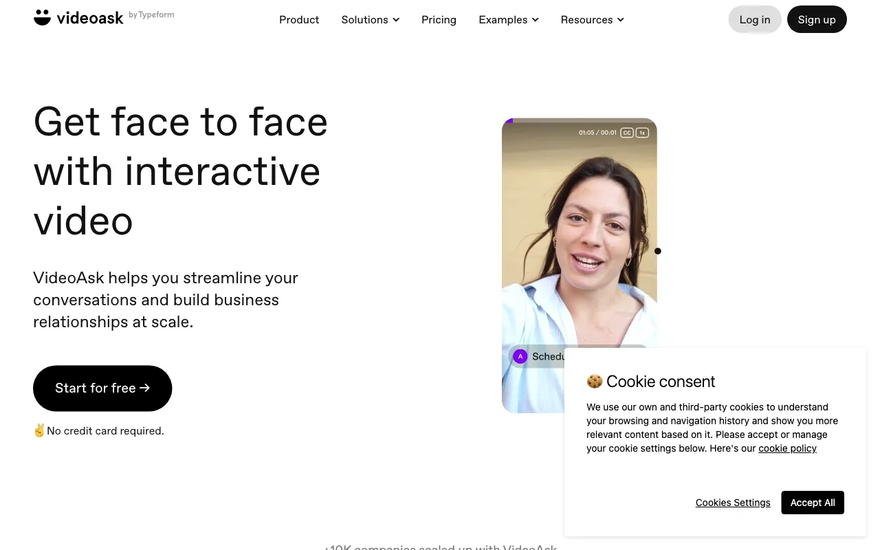 VideoAsk by Typeform Official — preview screenshot