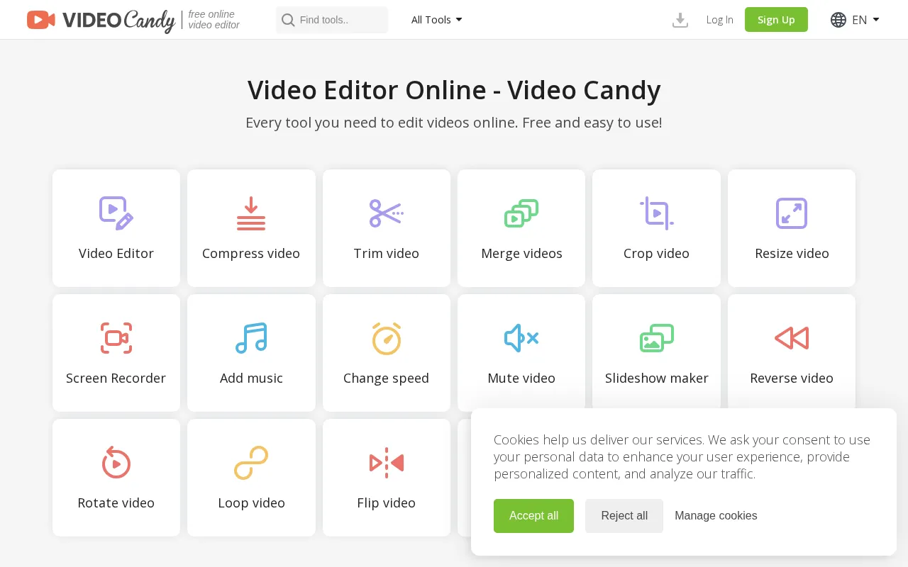 VideoCandy — preview screenshot