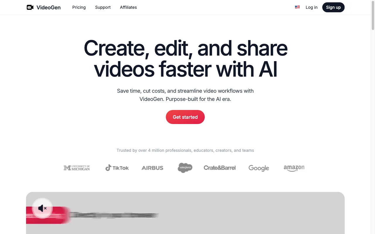 VideoGen — preview screenshot