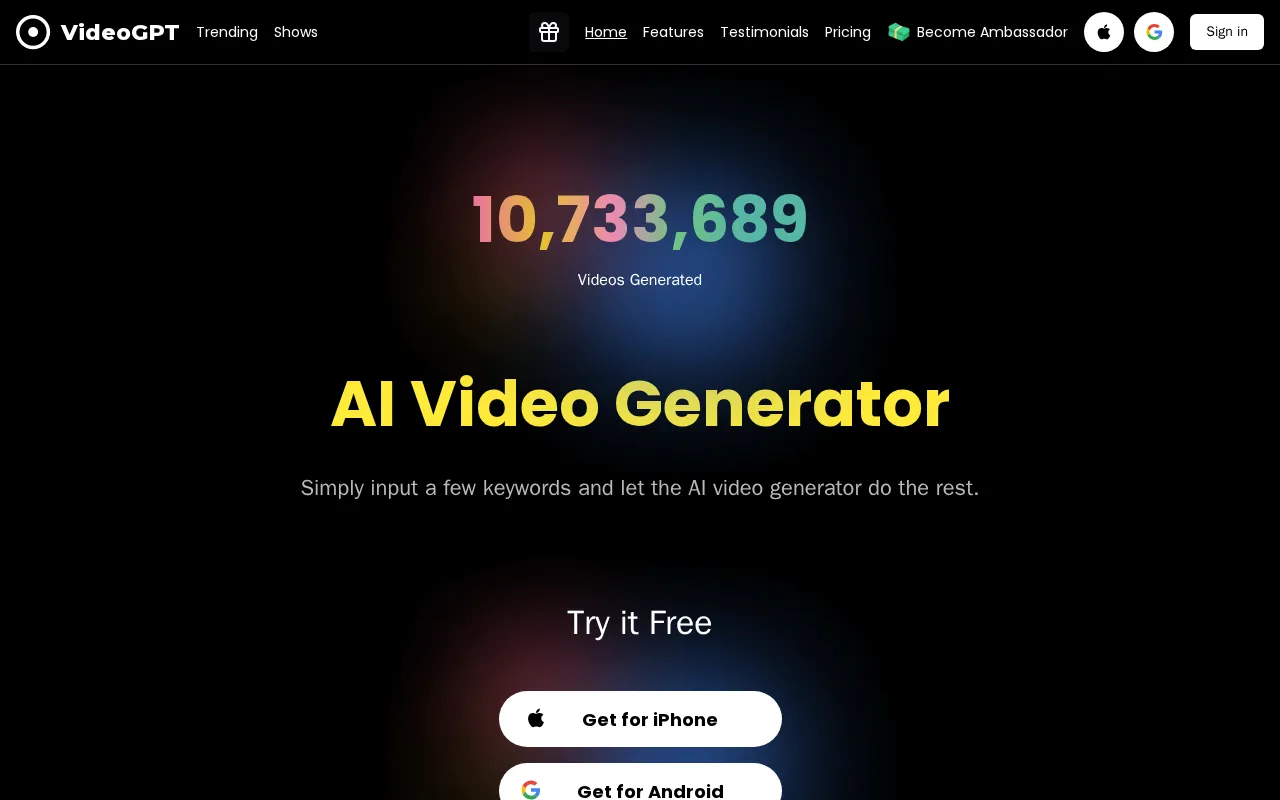 Videogpt — preview screenshot