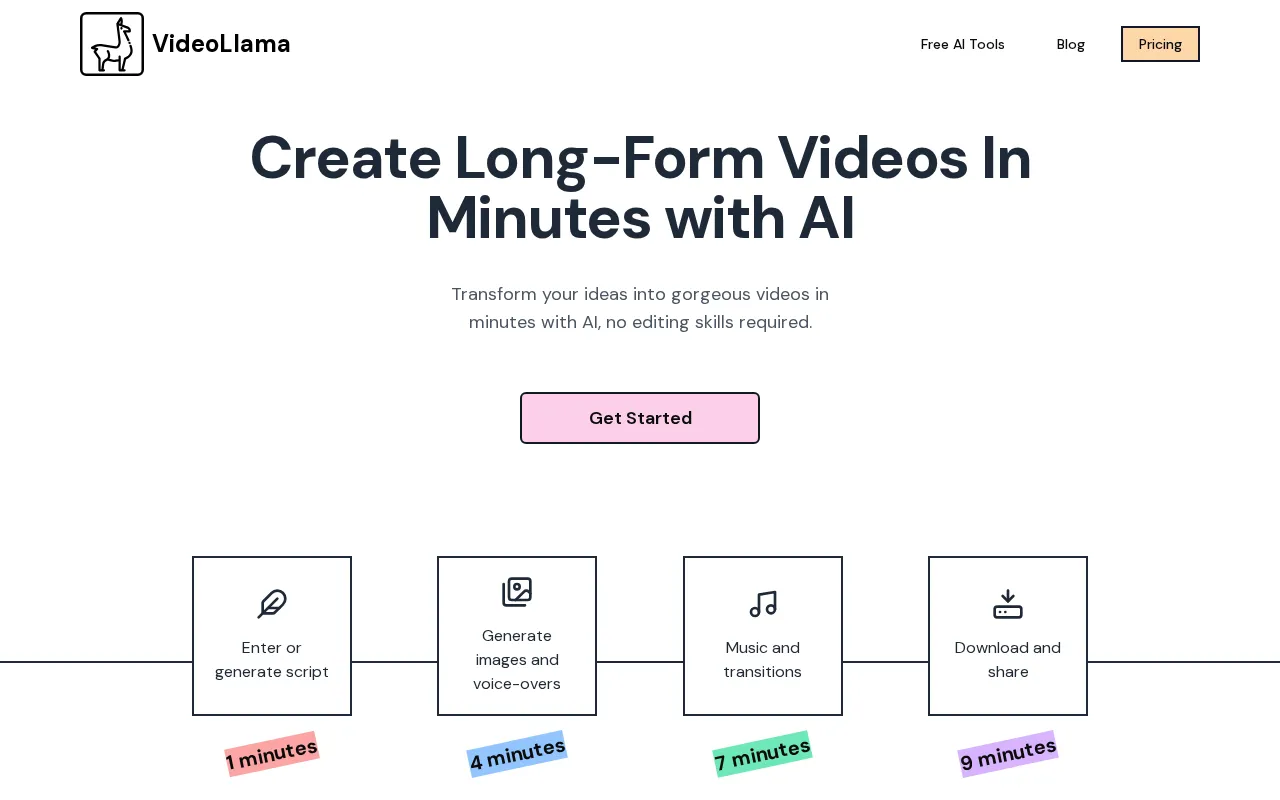 VideoLlama — preview screenshot