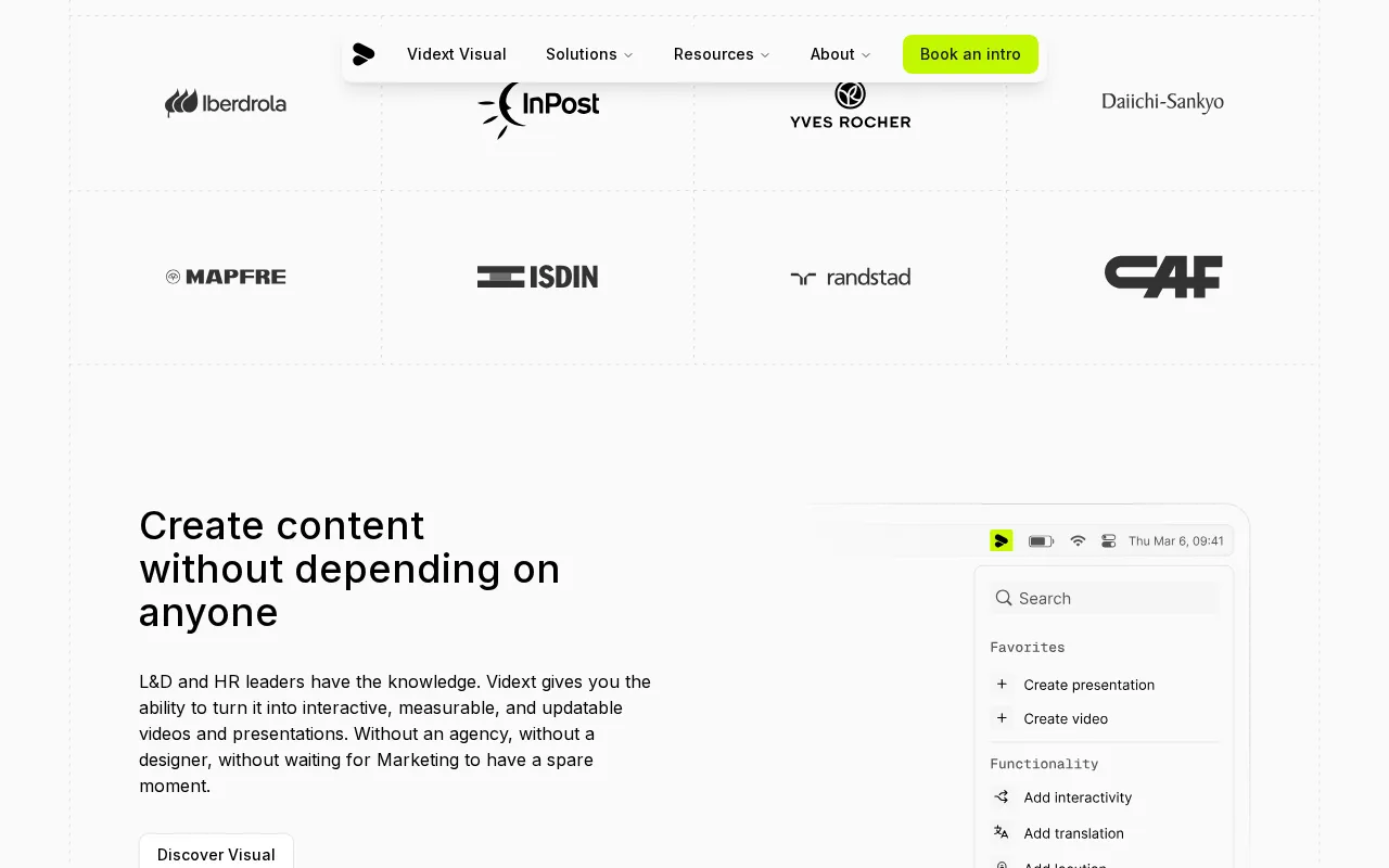 Vidext — preview screenshot