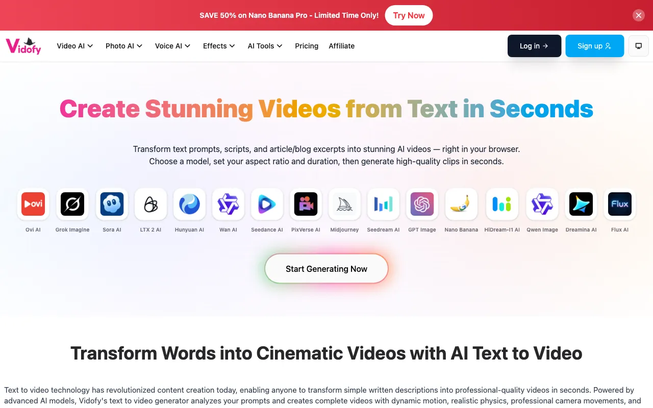 Vidiofy — preview screenshot