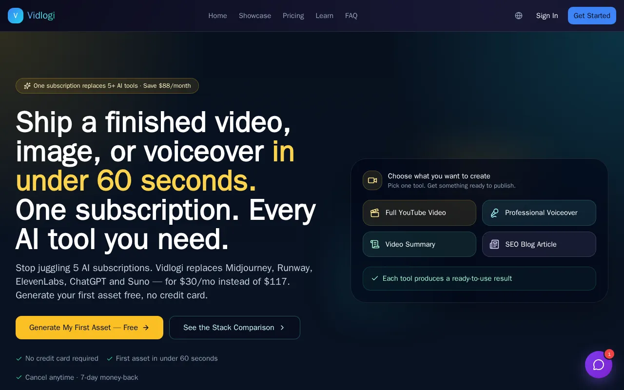 Vidlogi — preview screenshot
