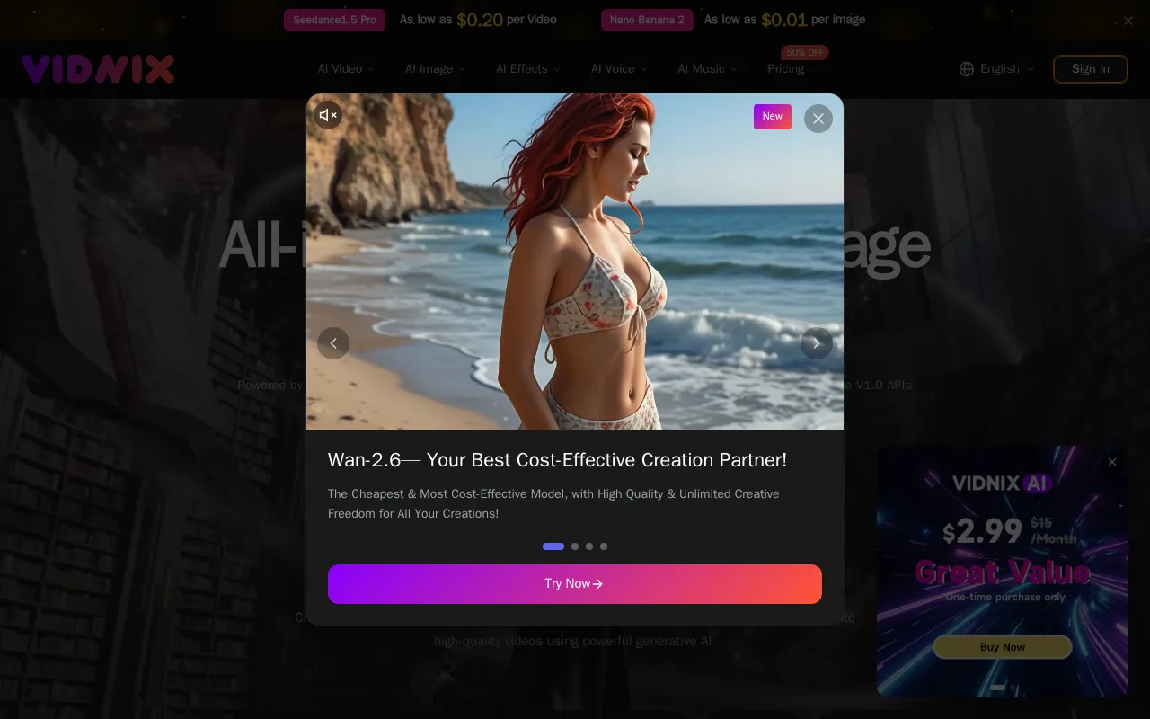 Vidnix AI — preview screenshot