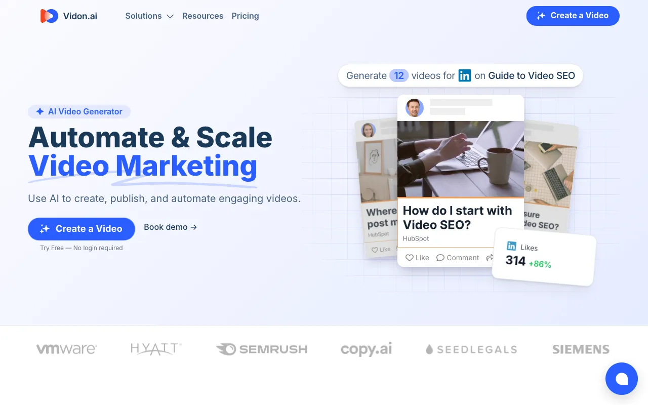 Vidon.ai — preview screenshot