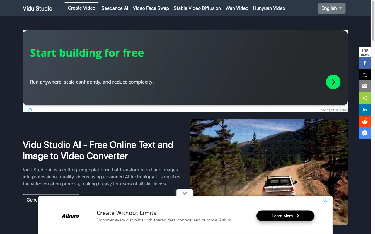 Vidu Studio AI — preview screenshot
