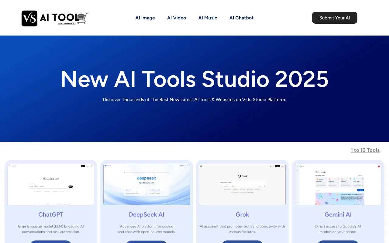 Vidu Studio — preview screenshot