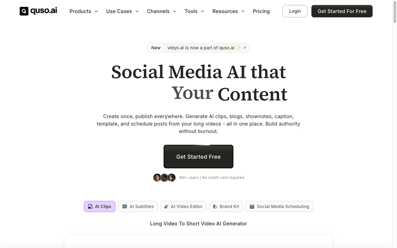 Vidyo.ai — preview screenshot