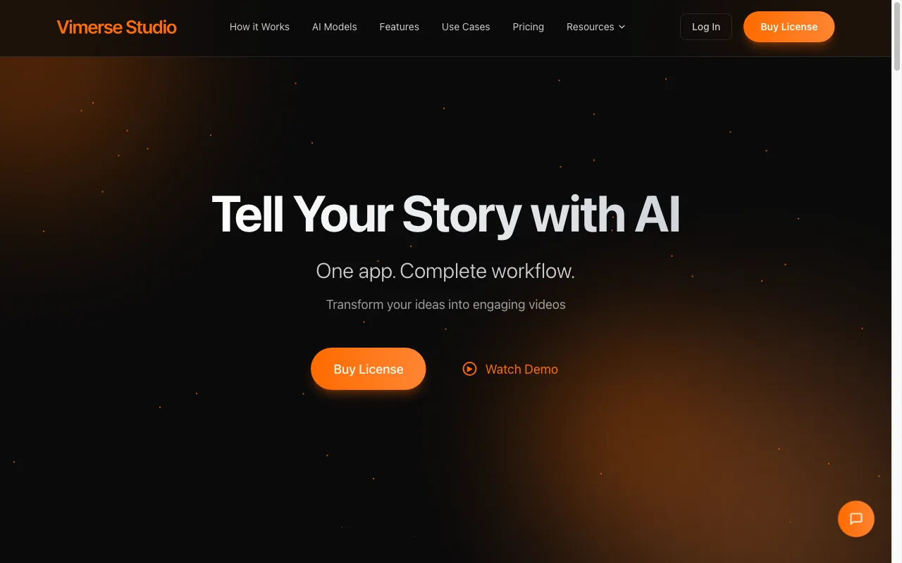 Vimerse Studio — preview screenshot