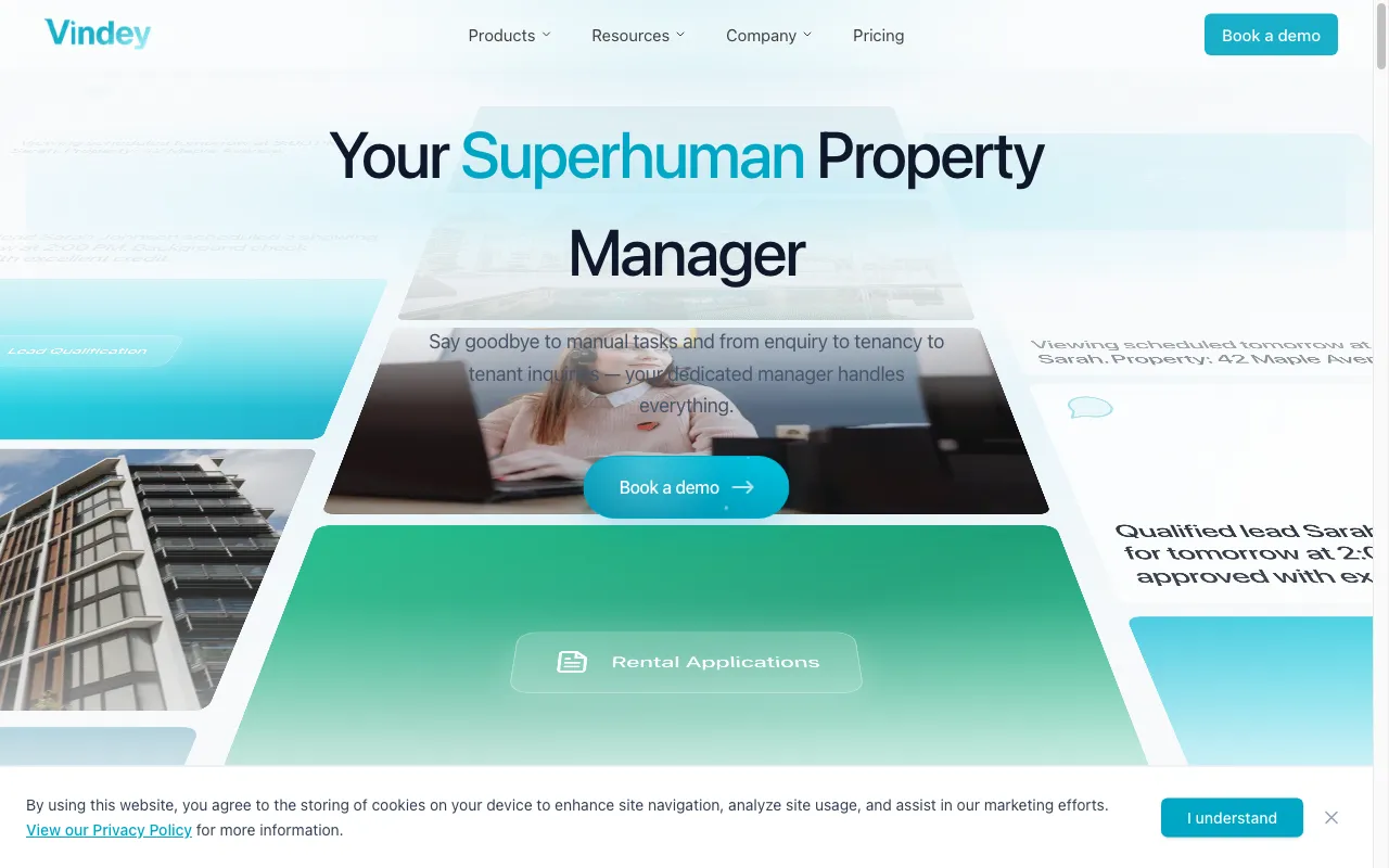 Vindey CRM — preview screenshot