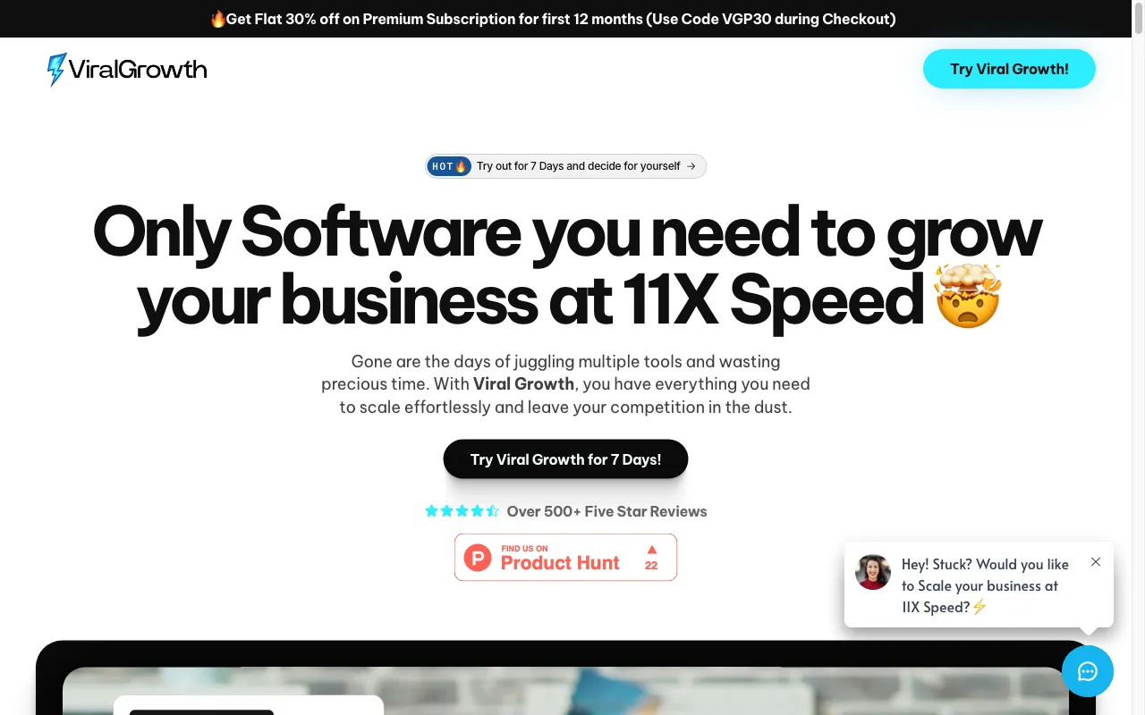 Viral Growth — preview screenshot