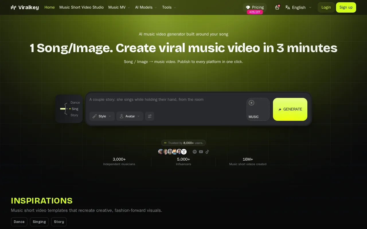 Viralkey — preview screenshot