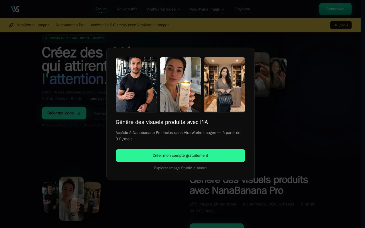 ViralWorks Studio — preview screenshot