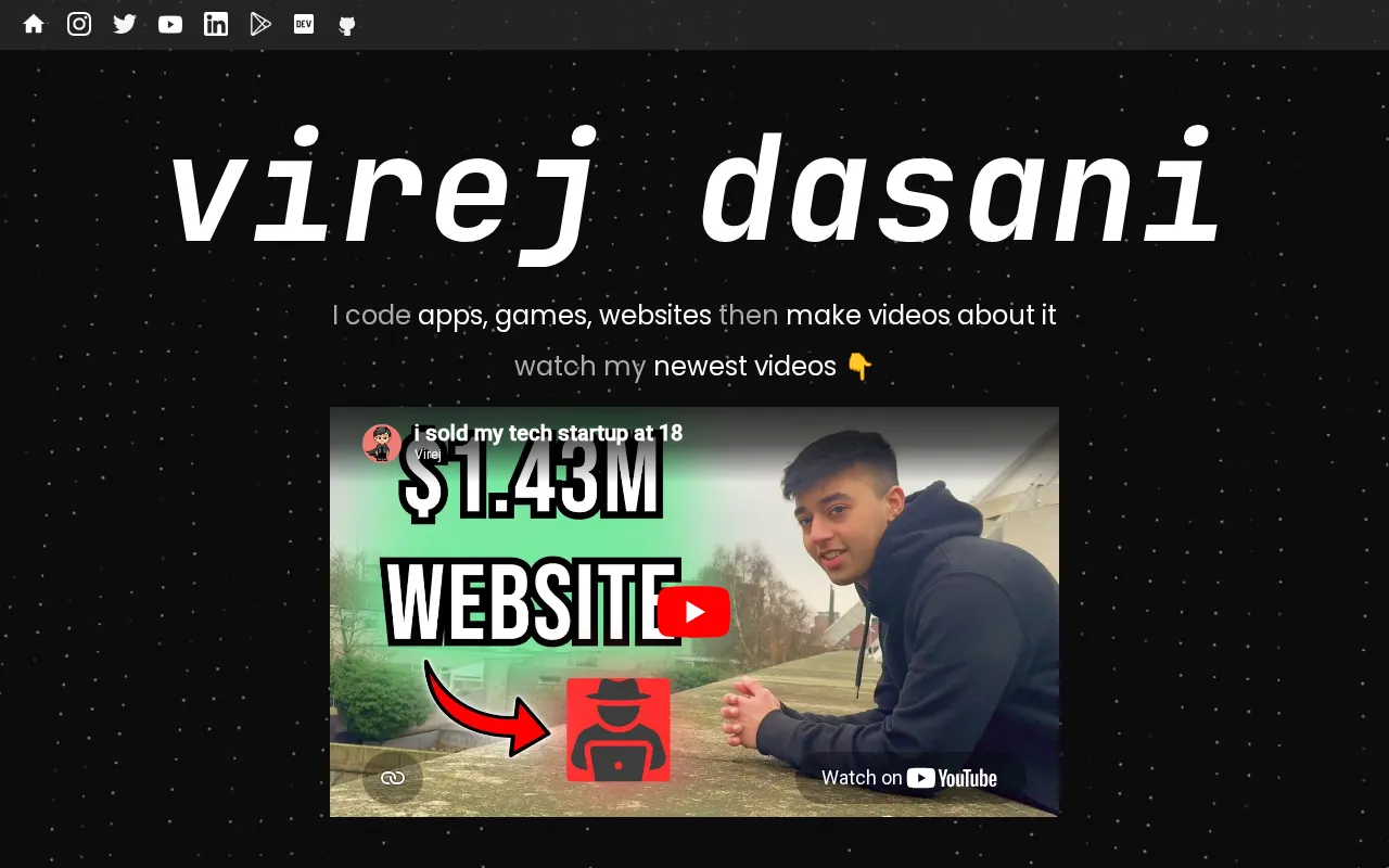 Virej Dasani — preview screenshot