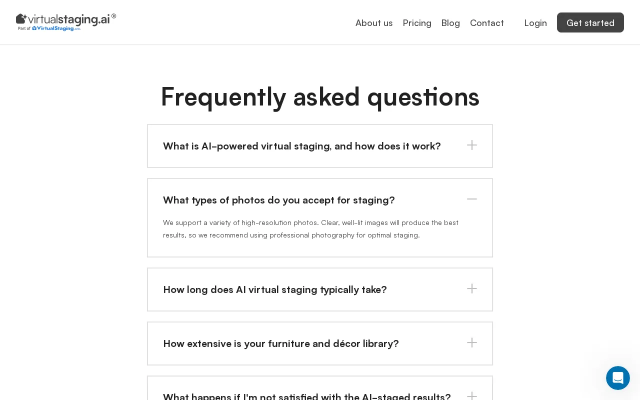 Virtual Staging AI — preview screenshot