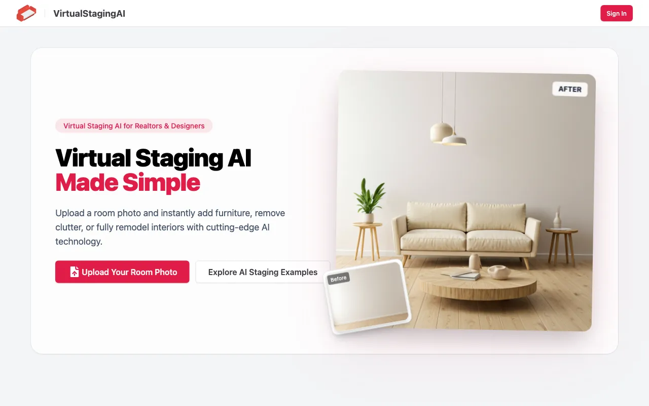 VirtualStagingAi — preview screenshot