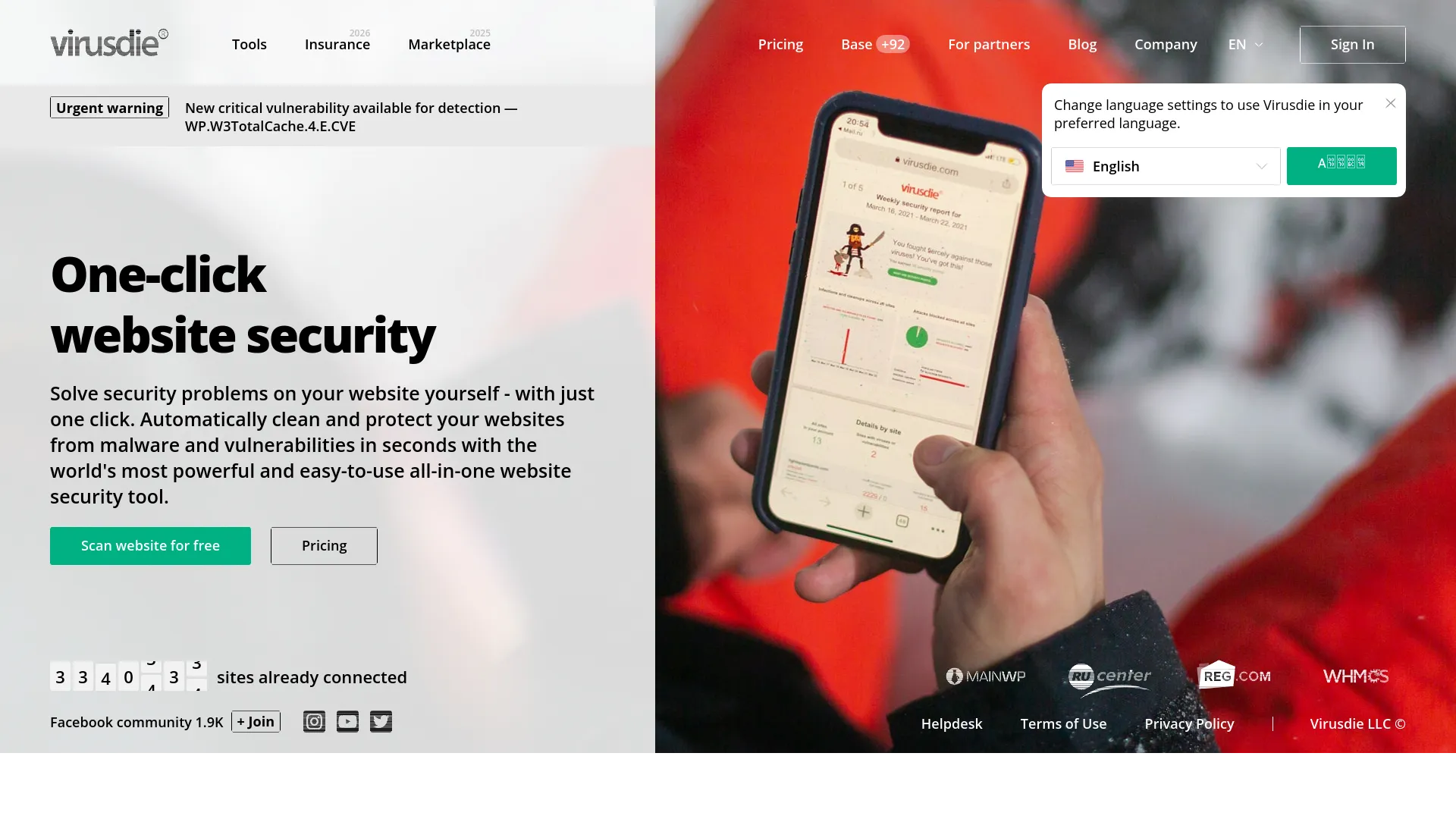Virusdie — preview screenshot