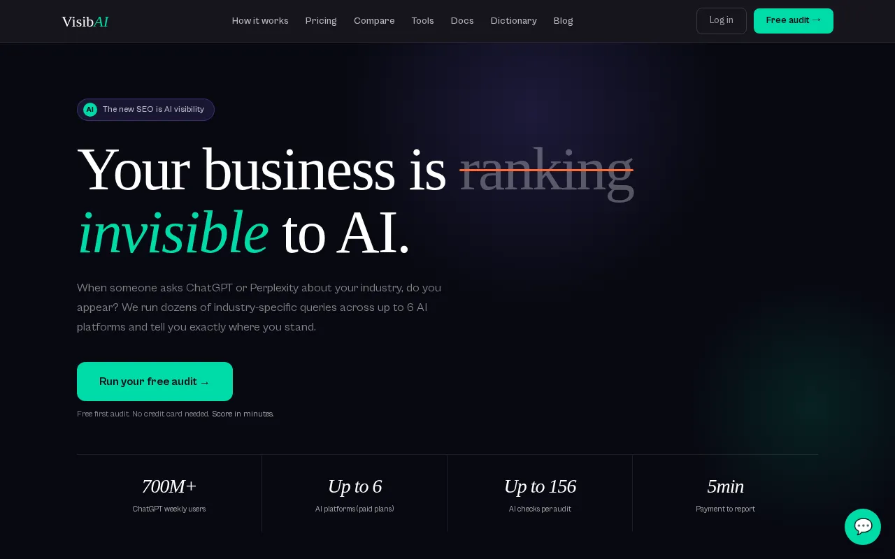 VisibAI — preview screenshot