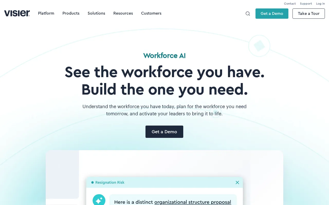 Visier — preview screenshot