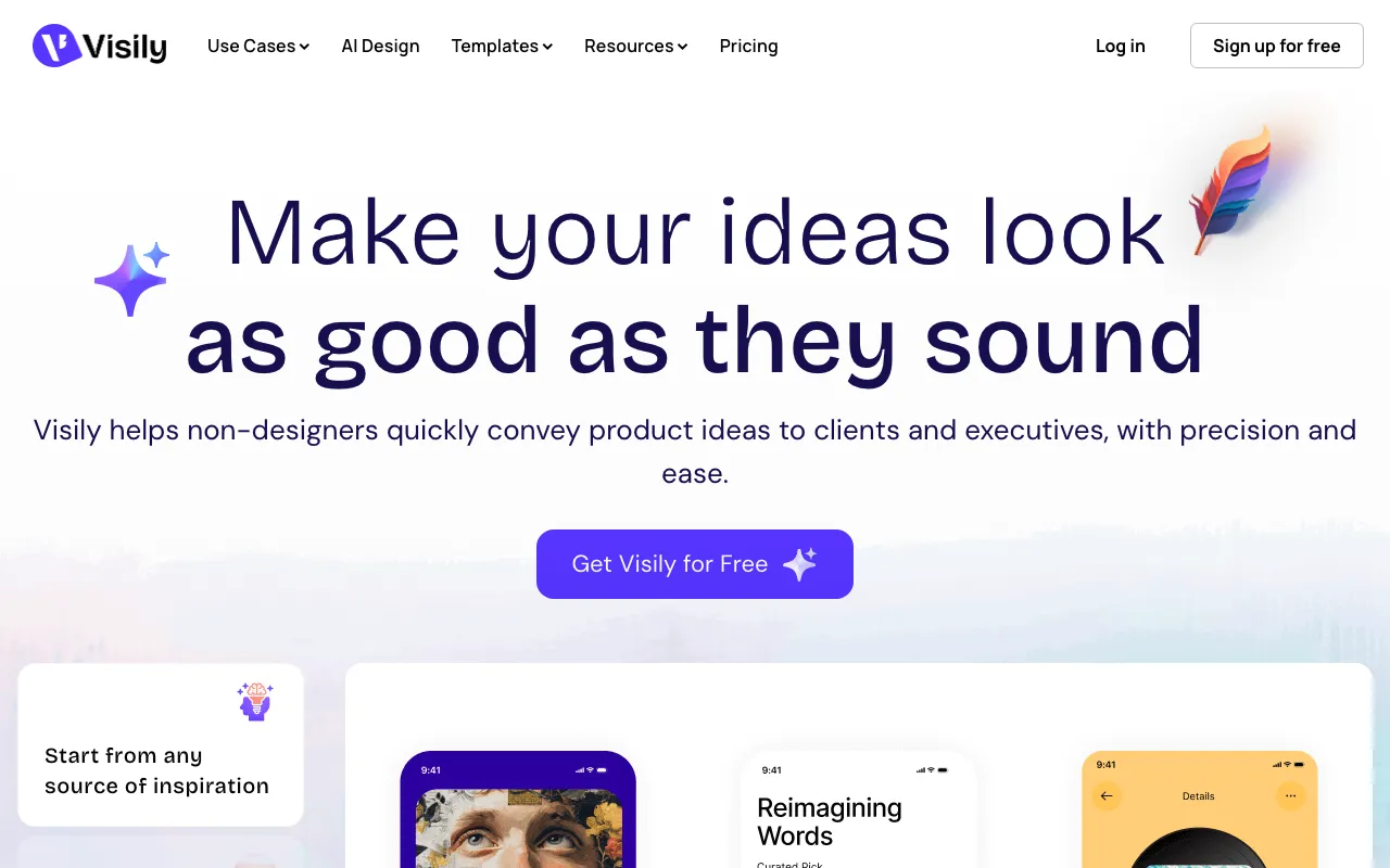Visily — preview screenshot