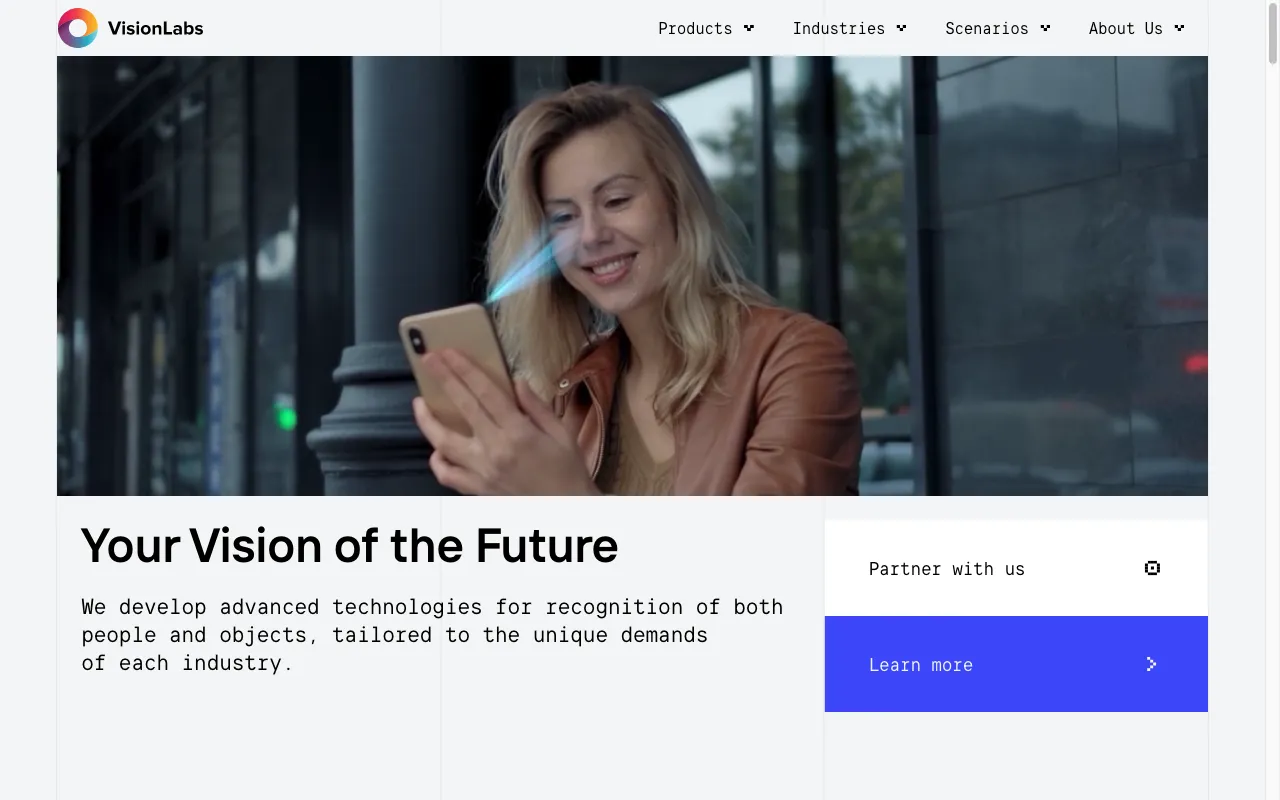 visionlabs.ai — preview screenshot
