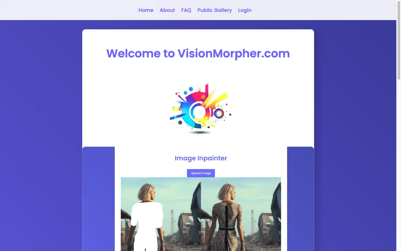 VisionMorpher — preview screenshot