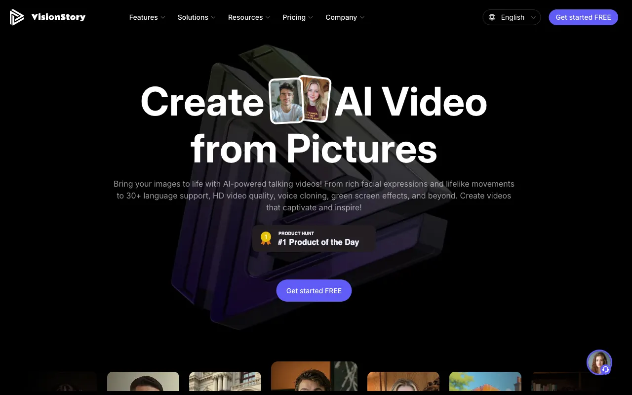 VisionStory — preview screenshot
