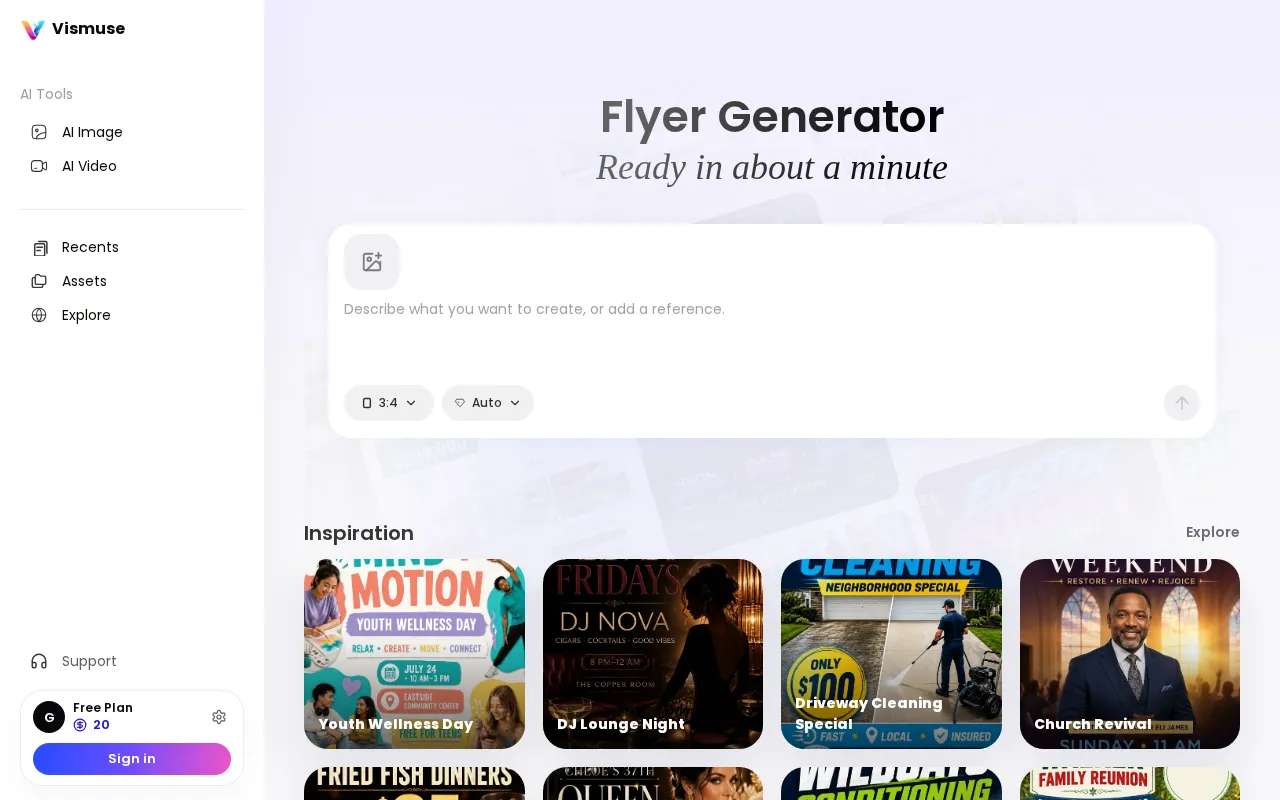 Vismuse — preview screenshot