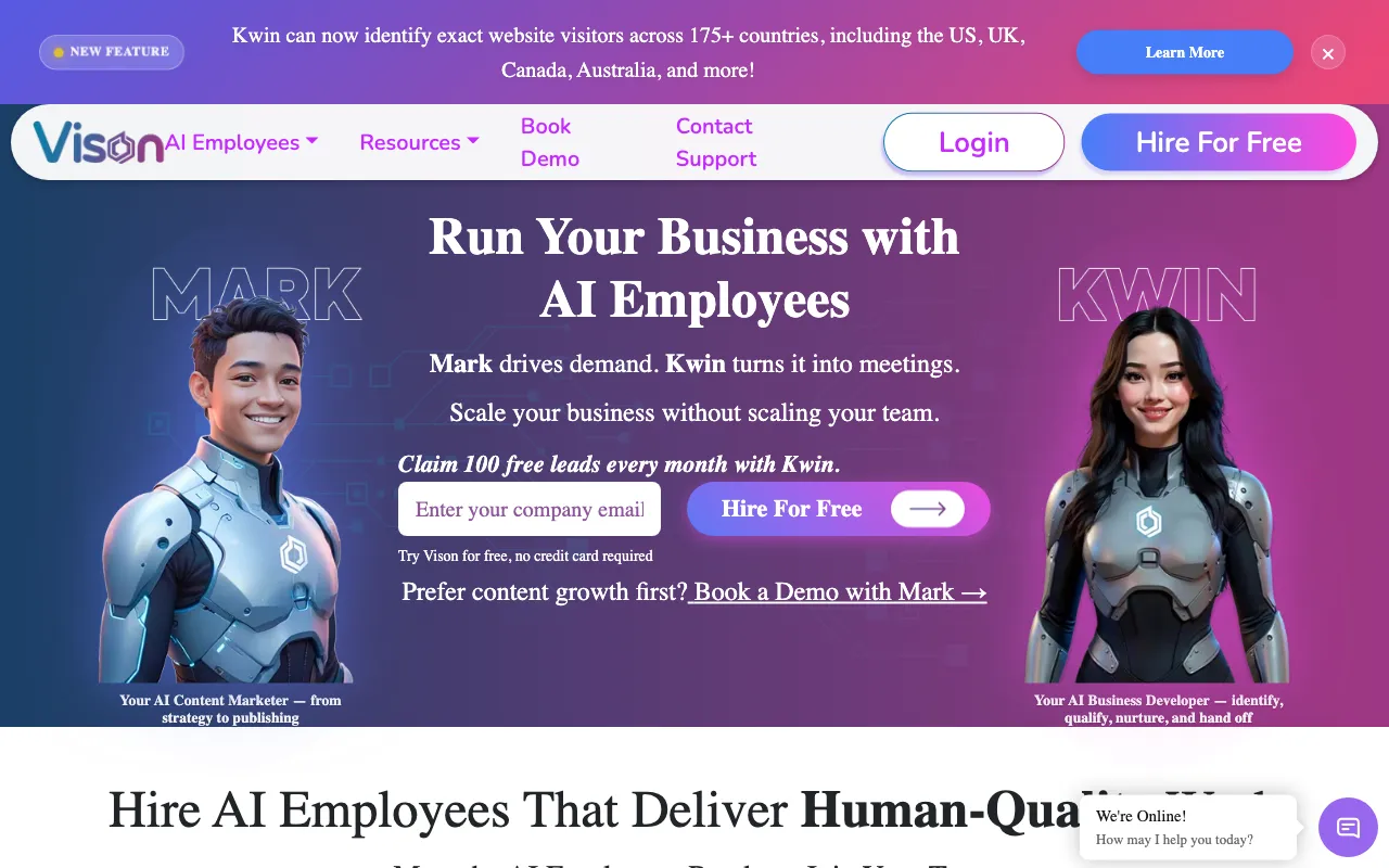Vison AI — preview screenshot