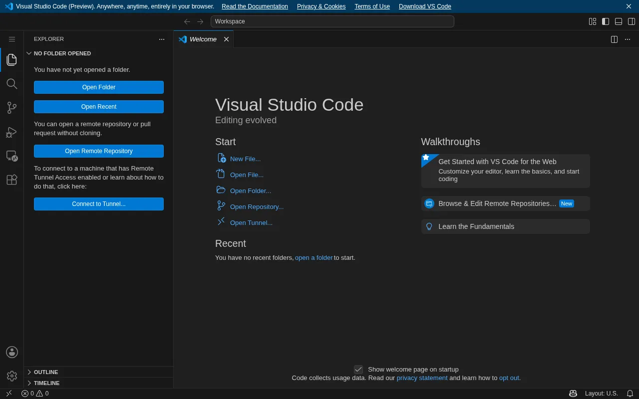 Visual Studio Code — preview screenshot