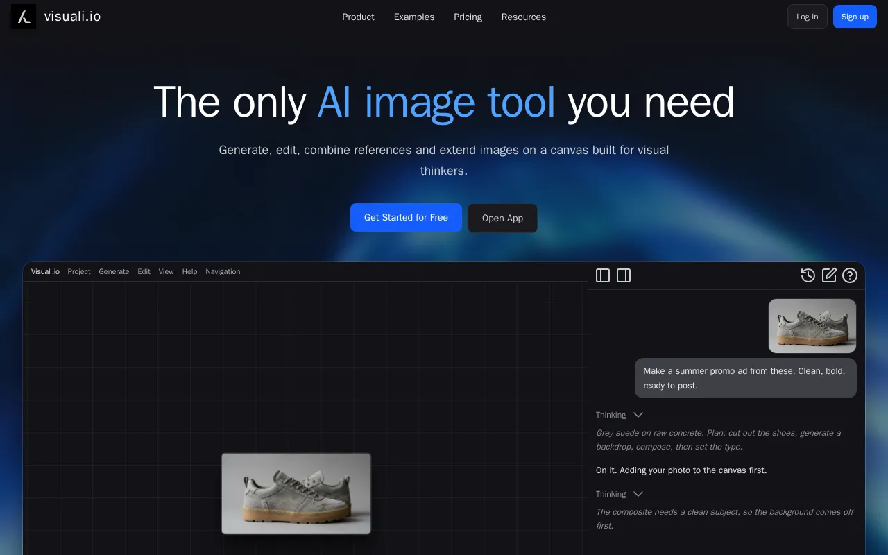 Visuali — preview screenshot