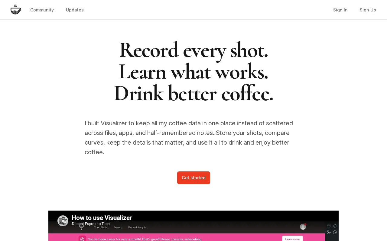 Visualizer — preview screenshot
