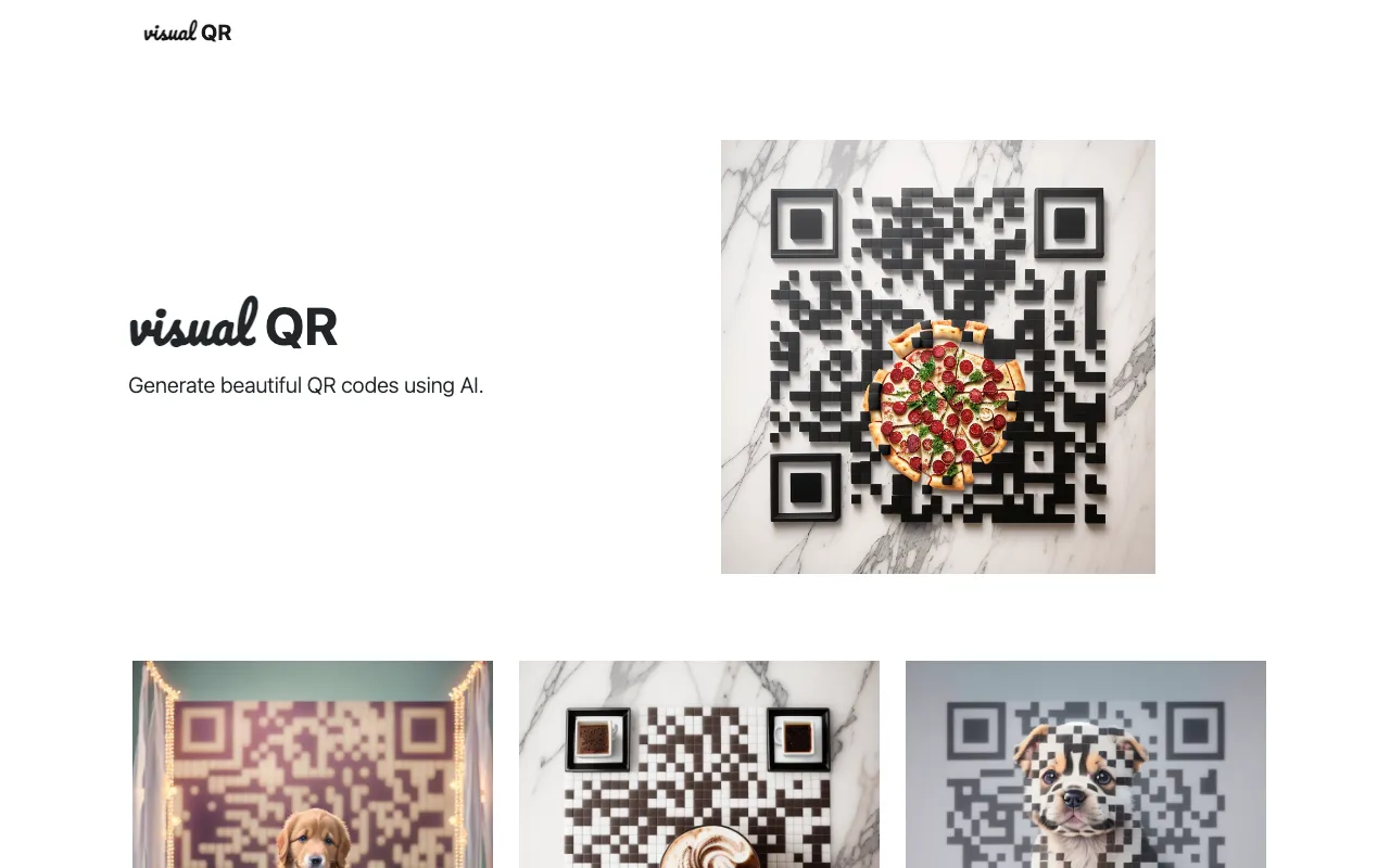 VisualQR — preview screenshot