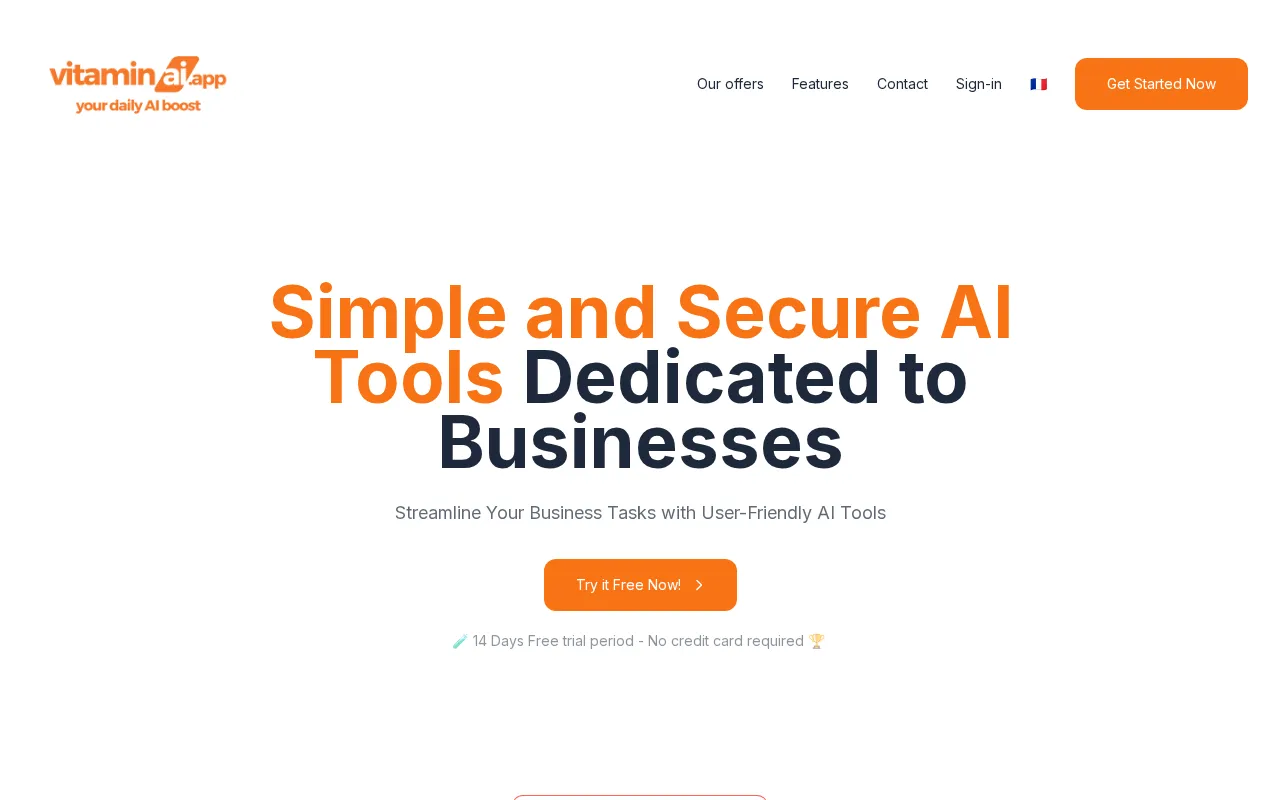 Vitamin AI — preview screenshot