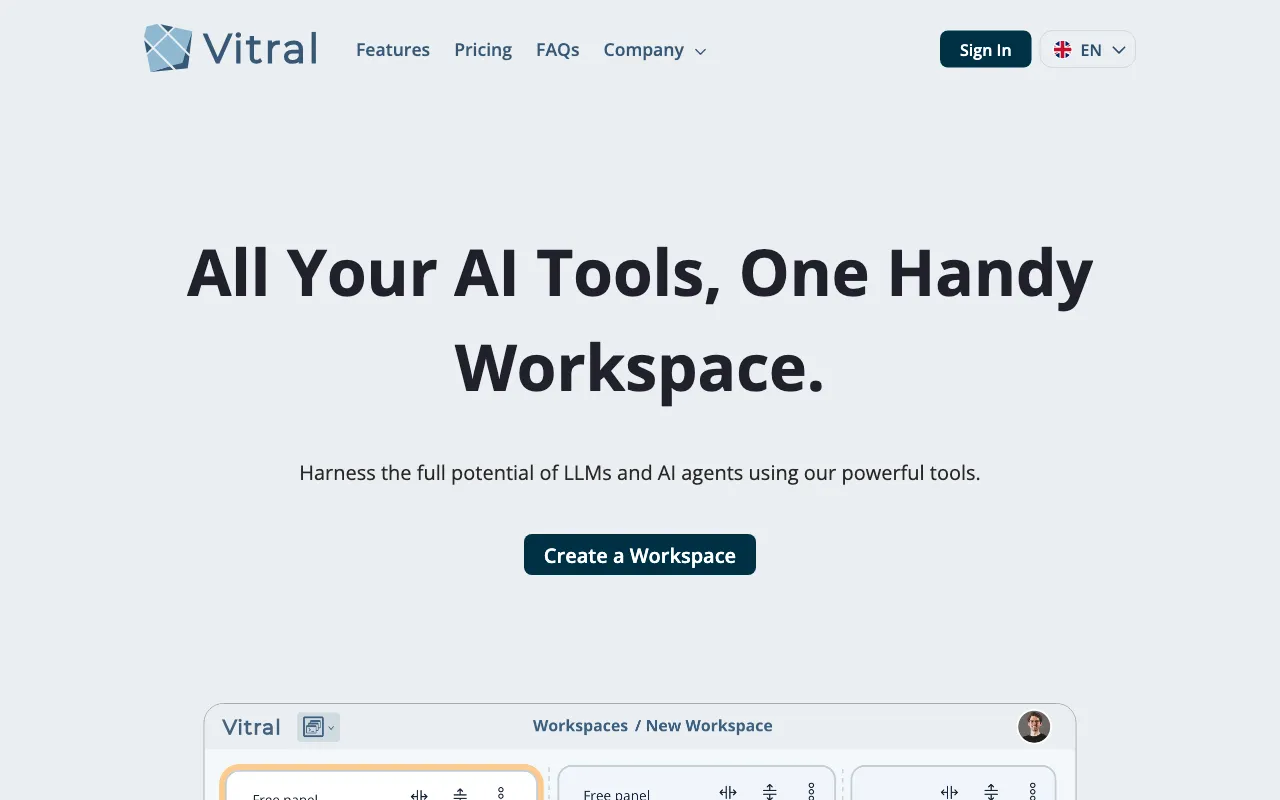 Vitral AI — preview screenshot