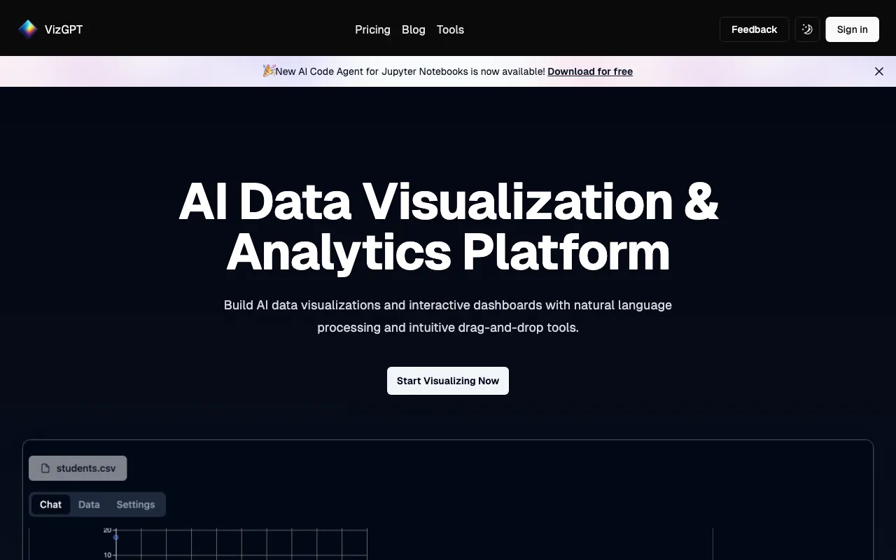 vizGPT — preview screenshot